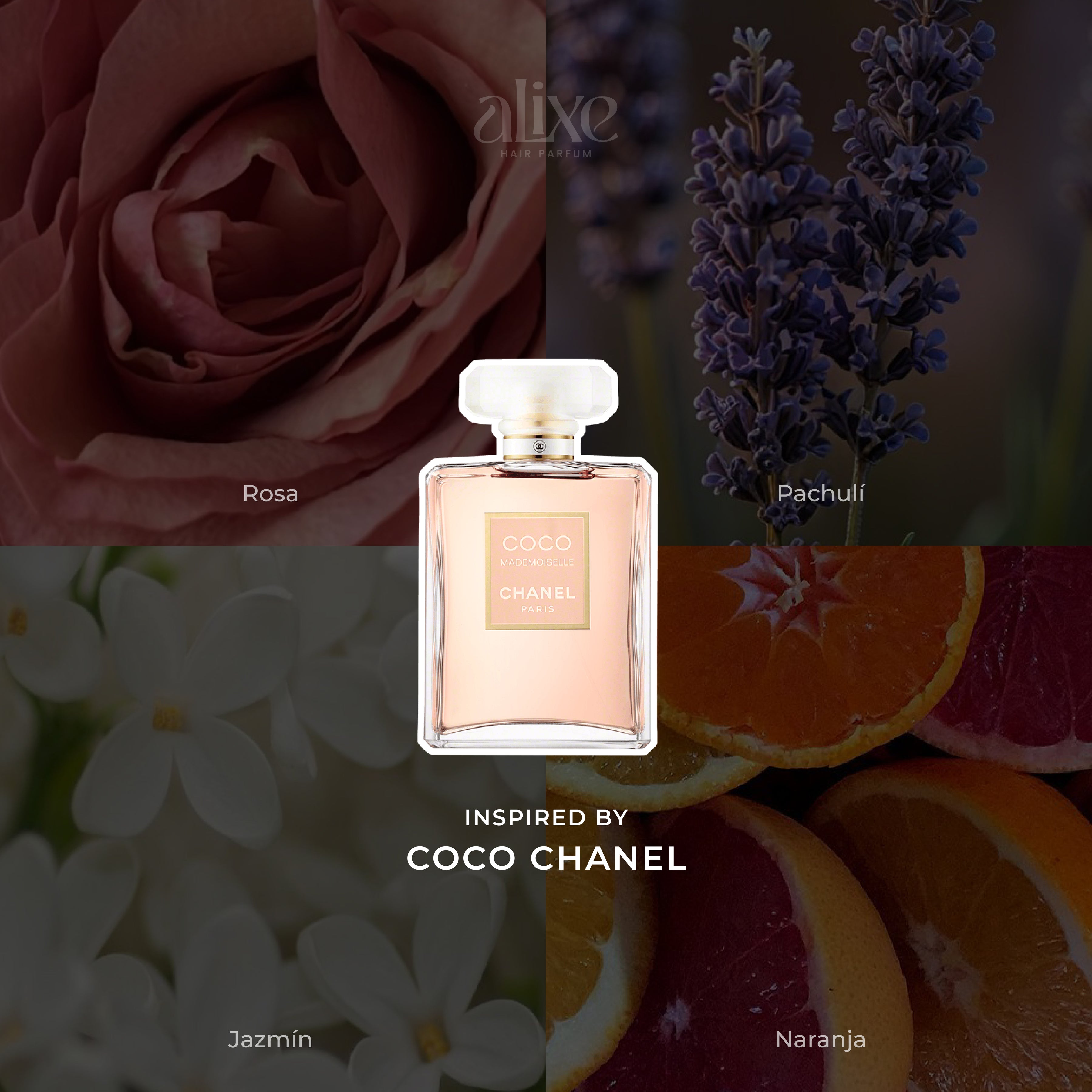 Inspirado en coco mademoiselle de chanel