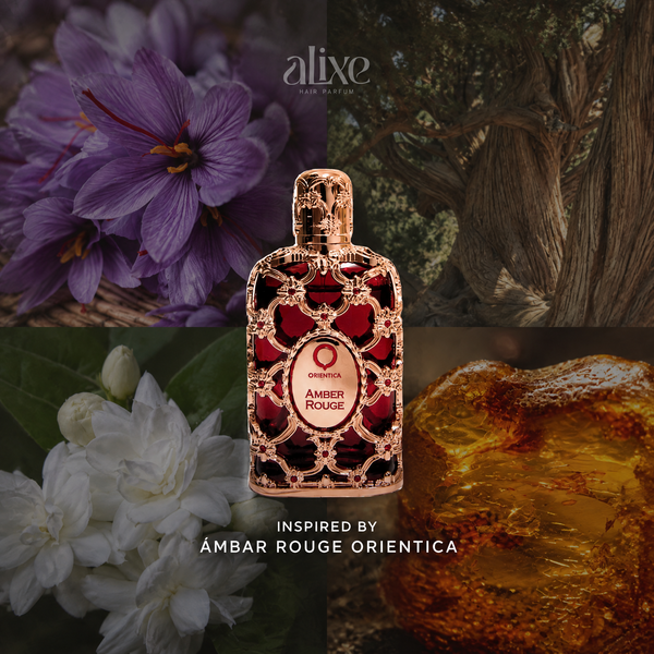 Body mist Inspirado en Amber rouge orientica